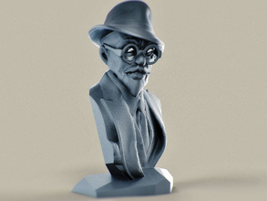 mr art & design bust grandpa sculpt 3d print model - Mito3D