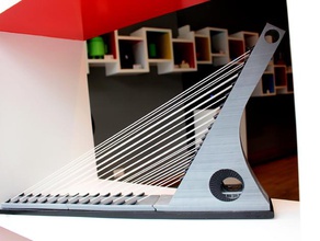 puente atirantado mimarlık <url> köprü makemike monterrey 3d print model - Mito3D
