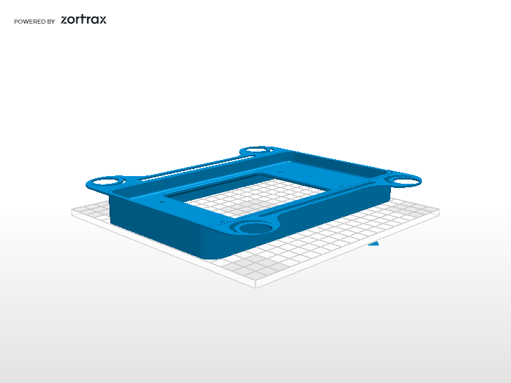 raspberry pi 7 pantalla táctil titular la robótica 3D print model - Mito3D