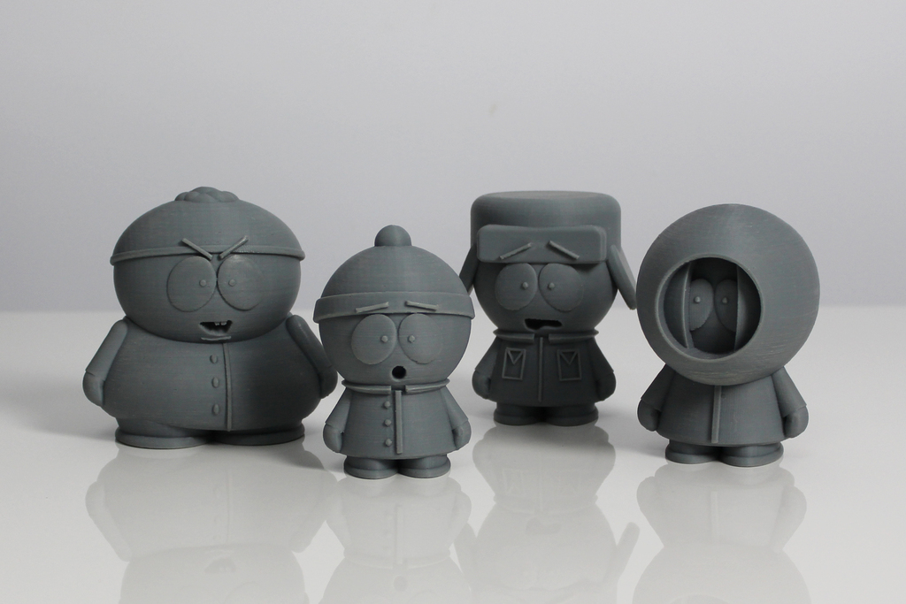 south park ekibi oyun & cosplay cartman çizgi film kenny kyle stan zortrax 3D print model - Mito3D