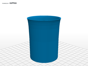 standardcup household objects cup kubek 3d print model - Mito3D