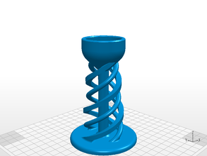 tea light candle holder household objects contest2015 3d print model - Mito3D