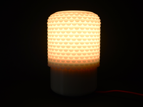 tuile de la lampe art & design conception 3d print model - Mito3D