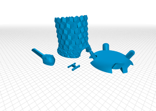 kaplumbağa sanat ve tasarım 3d print model - Mito3D