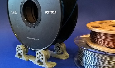 universal modular spool holder ball bearings engineering contest2015 filament zortrax 3d print model - Mito3D