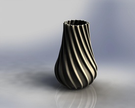 vase art & design contest2015 decorative container 3d print model - Mito3D