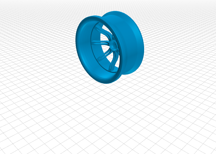wheel rim v1 automotives auto automotive car design luxury racing rc tire vehicle 3D print model - Mito3D
