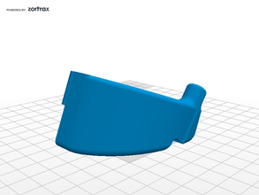zortrax m200 v4 filament guide body holder parts 3d print model - Mito3D