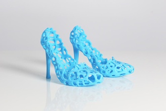 zortrax voronoi heels fashion & accessories design heel pump 3d print model - Mito3D